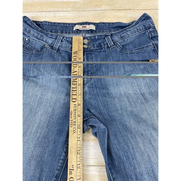 LEVIS 526 Womens The Original Jeans Slender Bootcut Medium Wash Blue | Size 10 - Picture 9 of 13